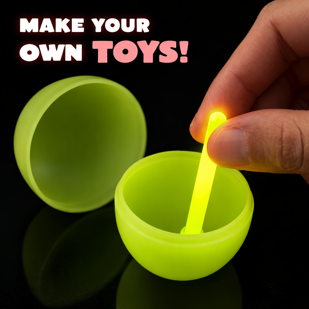 Premium Glow-in-the-Dark Easter Eggs – 100 PCS Luminous Egg Set